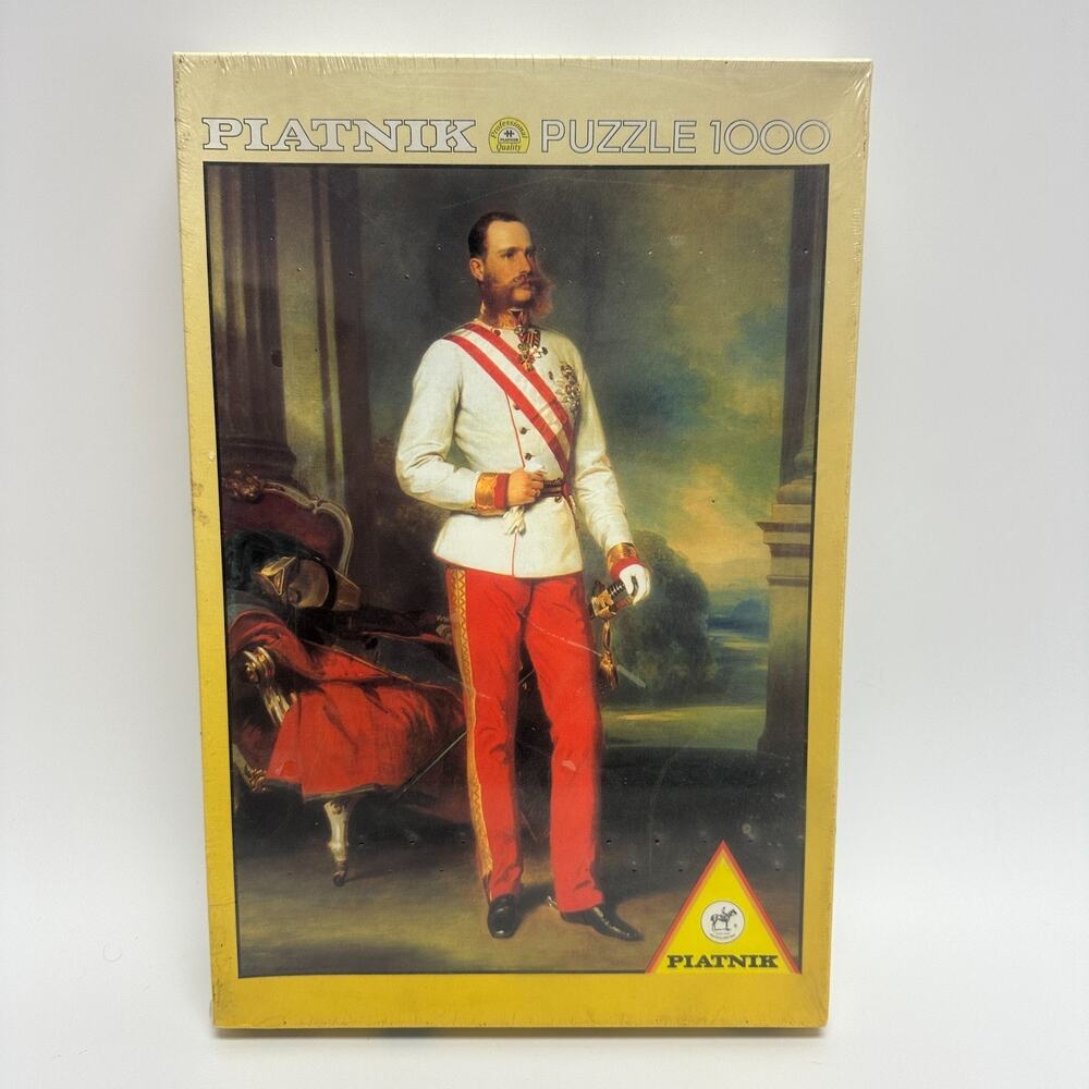New in Box Piatnik Puzzle 1000 Piece of Kaiser Franz Josef Austria No 5588